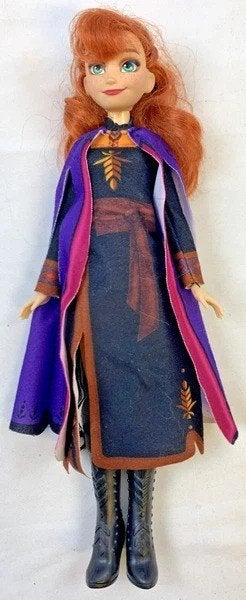 Disney Frozen 2 Anna pop Hasbro 2018 reisoutfit 28cm, Coolsingel 104, 3011 AG Rotterdam, Netherlands, Verzenden, Overige typen