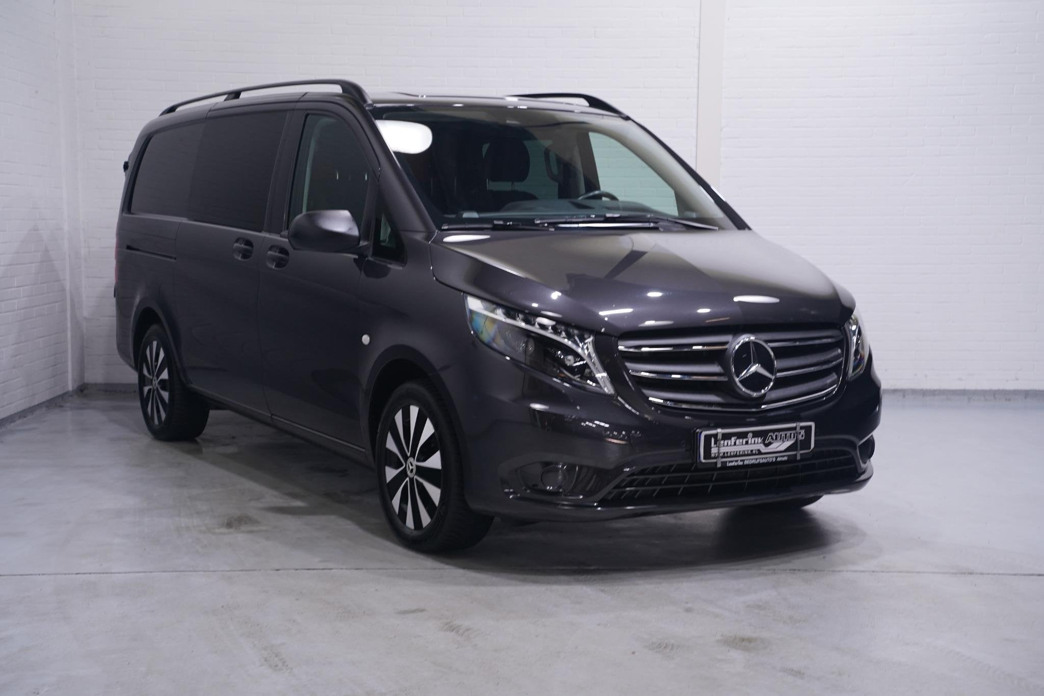 Mercedes-Benz Vito 116 CDI 163 pk Dubbel Cabine NAP Lang 2x, Auto's, Bestelauto's, Gebruikt, 4 cilinders, 2500 kg, 163 pk