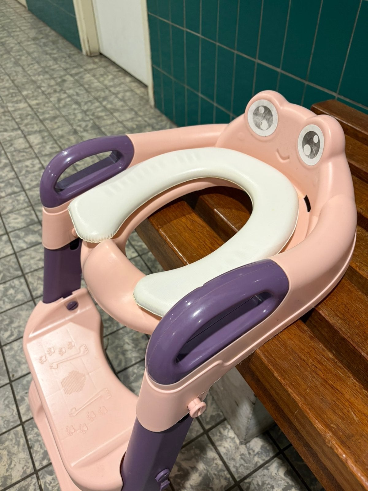 WC verkleiner met opstapje - Roze/Paars, Gebruikt, Overige typen, Standaard, Ophalen
