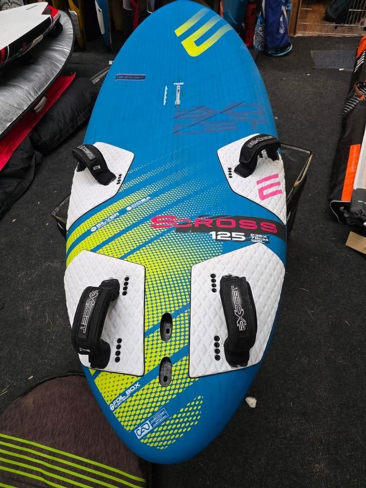 Starboard S-Cross 125 Silver gebr. inr/verzend mog, Gebruikt, Minder dan 250 cm, Onbekend, Ophalen of Verzenden
