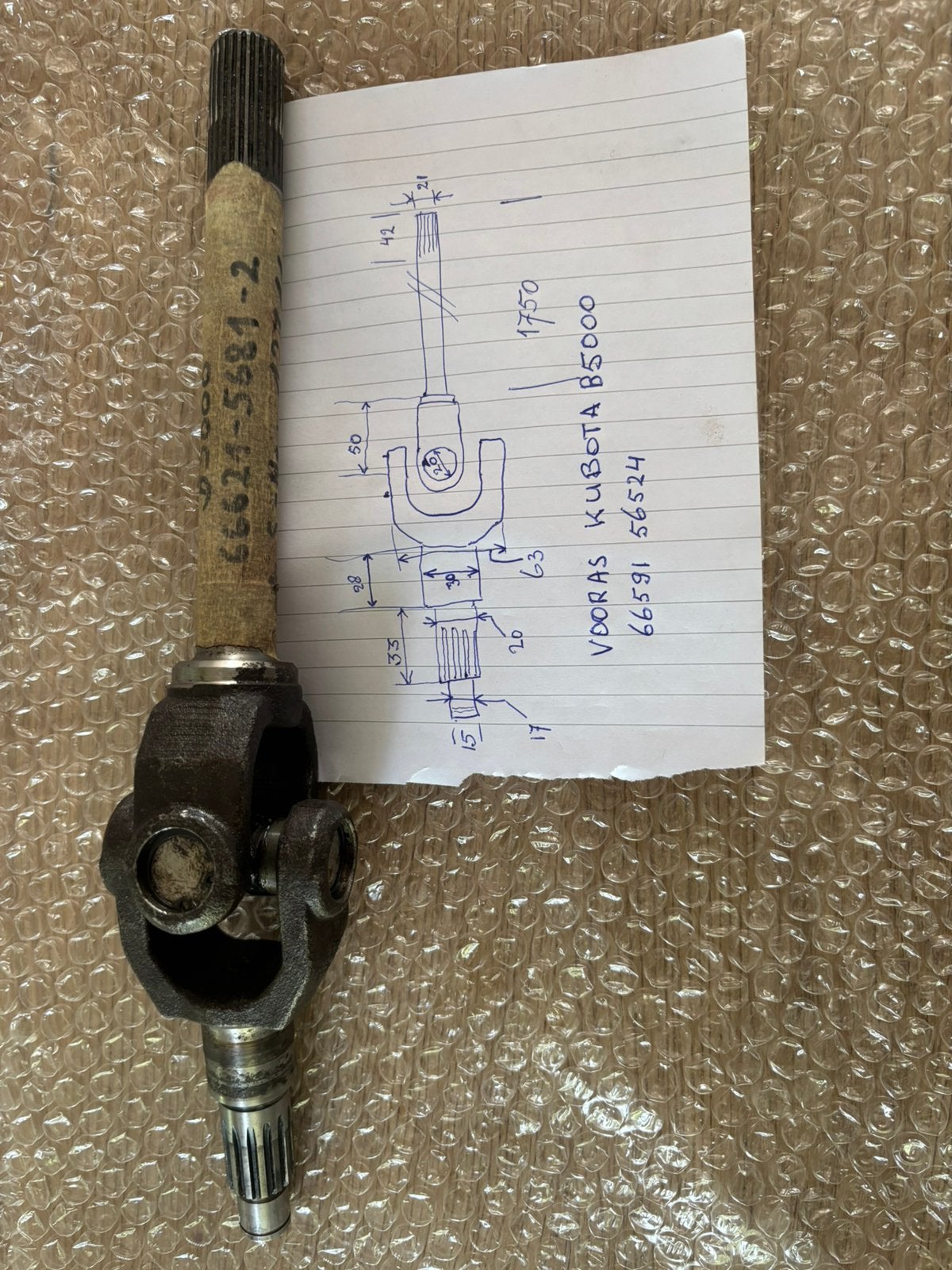 Kubota B5000, Overige merken, Gebruikt, Tot 2500, Ophalen of Verzenden
