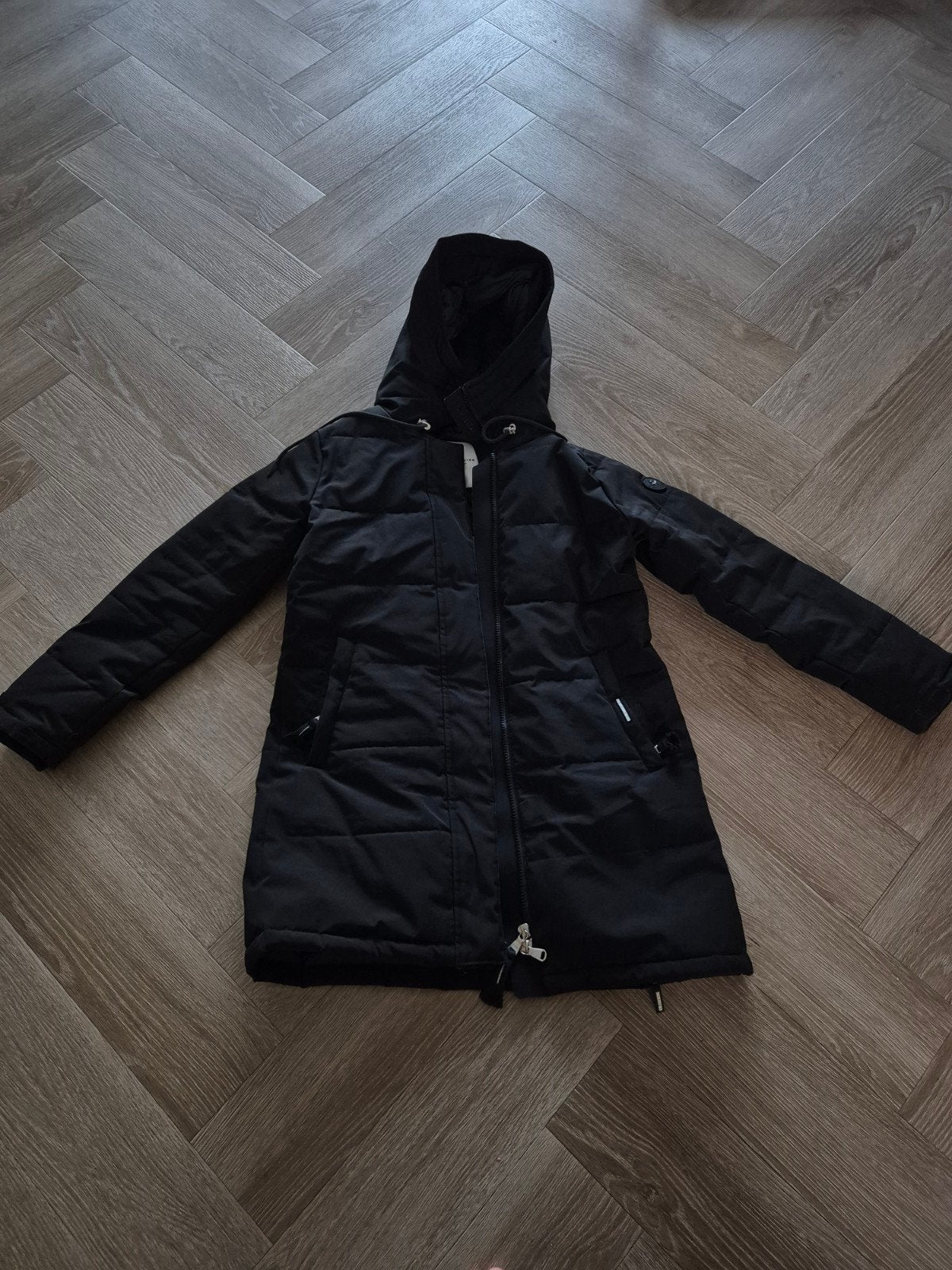 Mooie Khujo dames winterjas - Maat XL, Zwart, Maat 46/48 (XL) of groter, Khujo, Ophalen of Verzenden