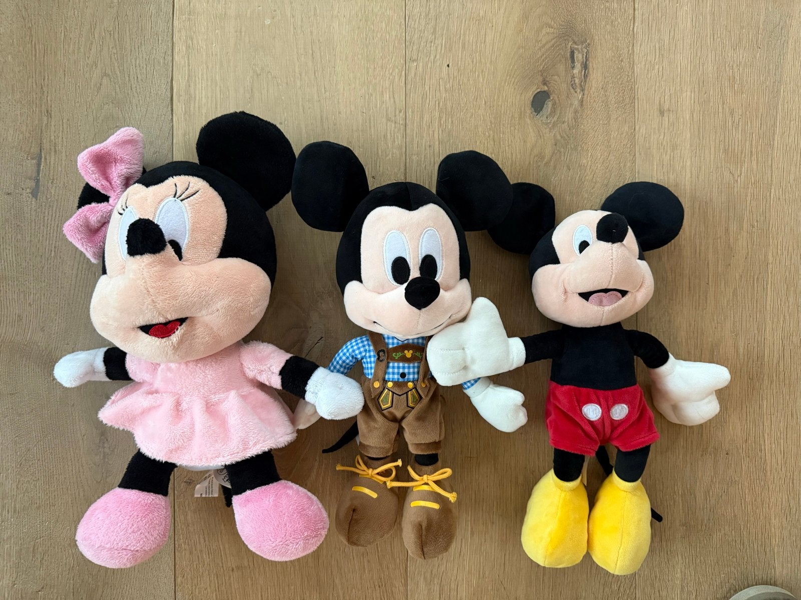 Mickey en Minnie Mouse knuffels - Disney, Ophalen, Disney, Overige typen, Zo goed als nieuw