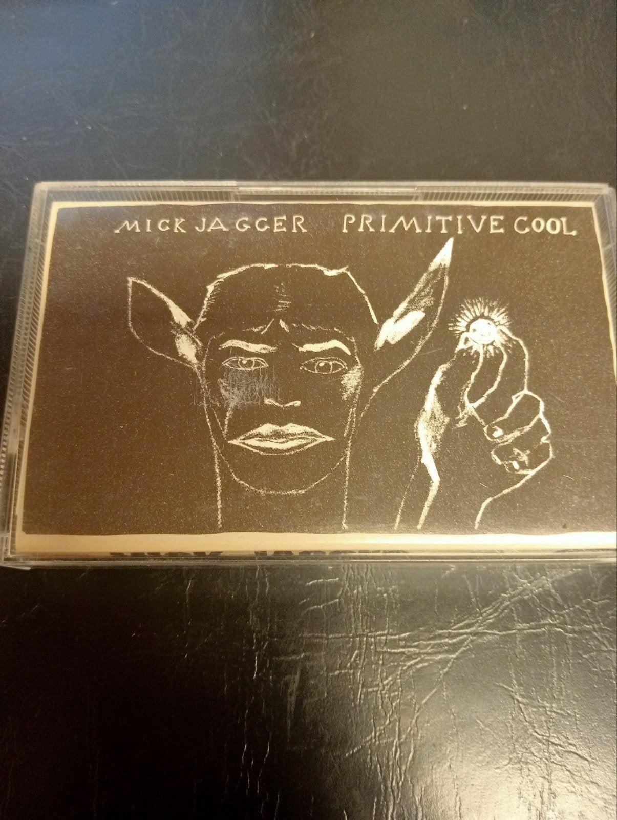 Mick Jagger - Primitive Cool Cassette (1987), Cd's en Dvd's, Cassettebandjes, Gebruikt, Origineel, Rock en Metal, 1 bandje, Ophalen of Verzenden
