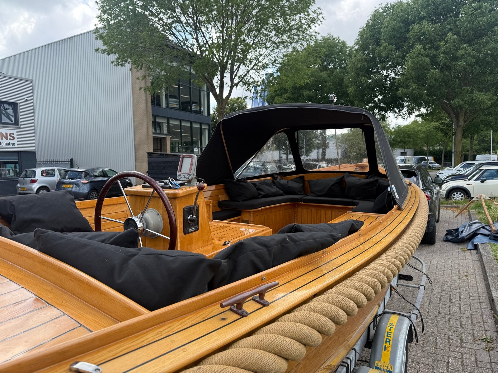 Black oak ship Sloep– Ambachtelijk Gebouwd met Karakter, Watersport en Boten, Overige typen, Binnenboordmotor, Diesel, Ophalen of Verzenden