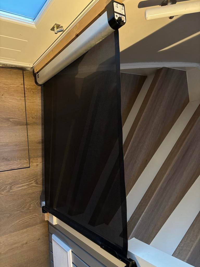 Oprolbaar traphekje - Veiligheid voor kinderen en huisdieren, Overige materialen, Gebruikt, Ophalen of Verzenden, 100 tot 115 cm