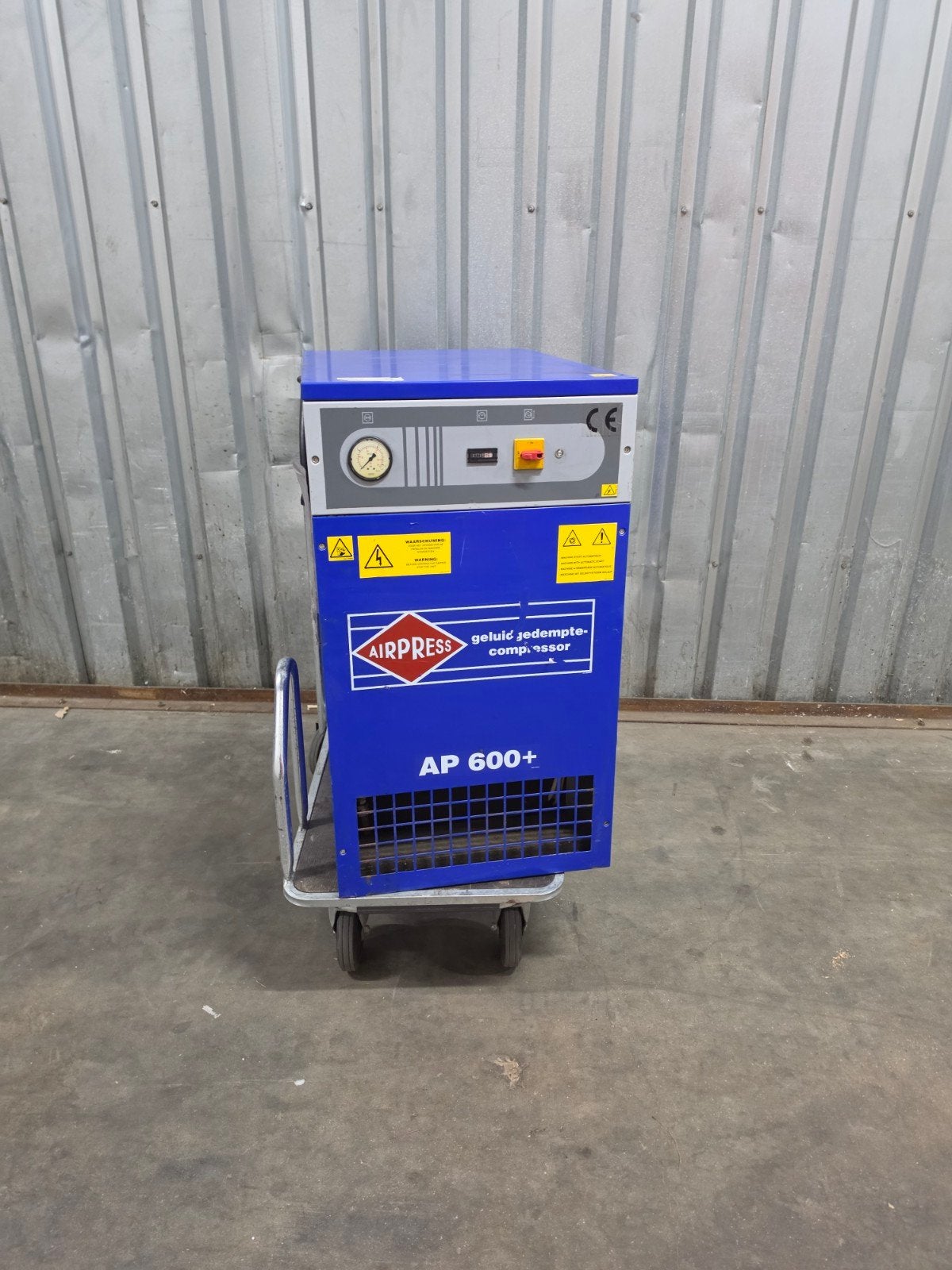 Airpress AP600+ Compressor voor onderdelen, Ophalen, Gebruikt