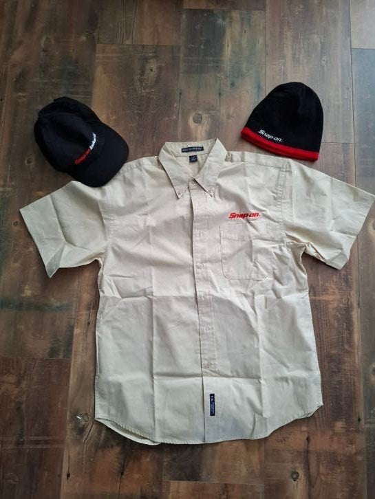 Snap On Shirt en Beany McLaren maat M Nieuw!! T.E.A.B, Verzamelen, Ophalen of Verzenden, Nieuw, Gebruiksvoorwerp