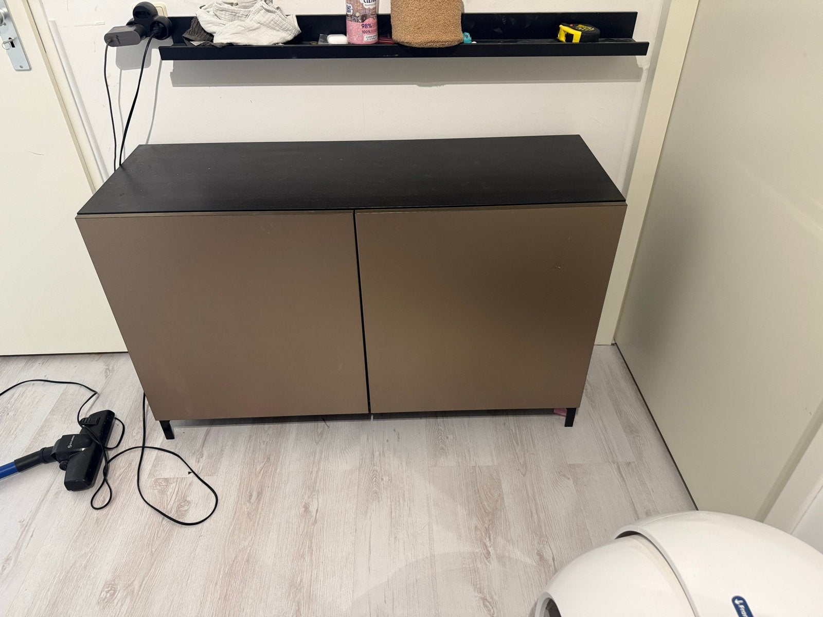 IKEA Besta kastje met deuren, Ophalen, Gebruikt