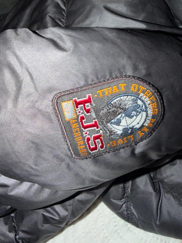 Parajumpers Hollywood Jas Zwart Maat L, Ophalen of Verzenden, Zo goed als nieuw, Maat 42/44 (L), Zwart