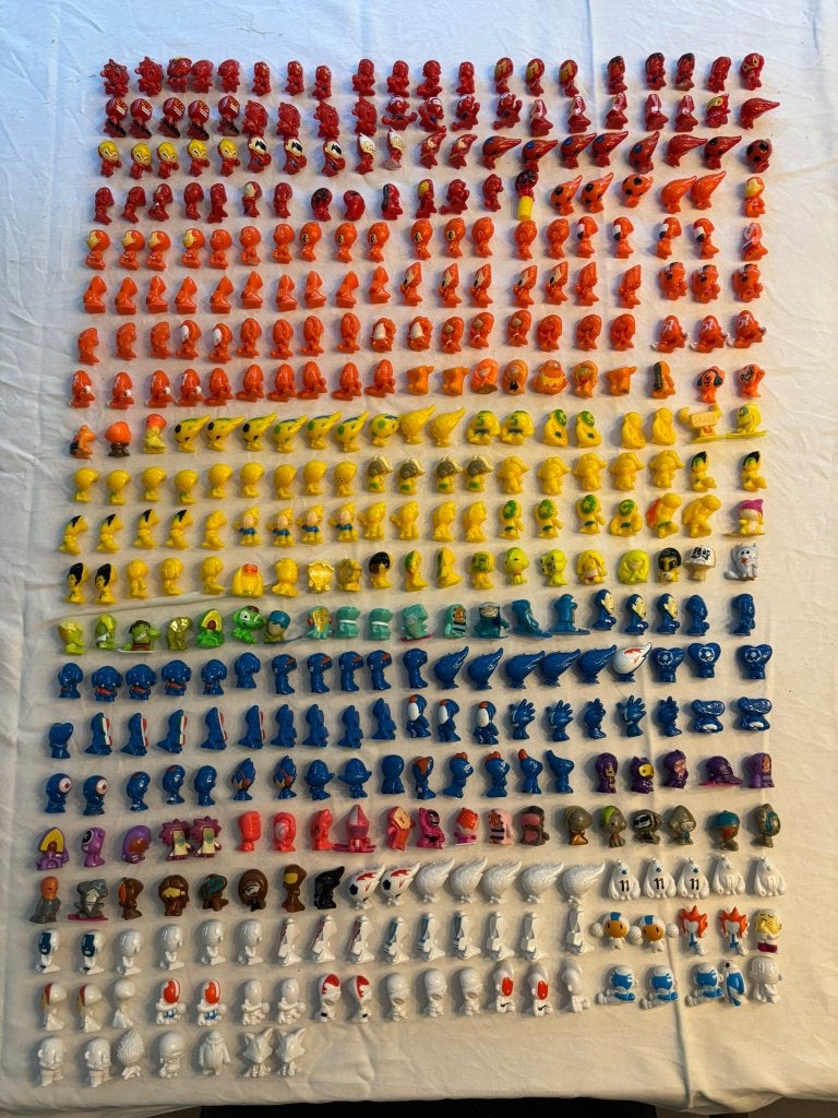 Grote verzameling gogo's crazy bones 407 c1000!, Verzamelen, Ophalen of Verzenden, Zo goed als nieuw