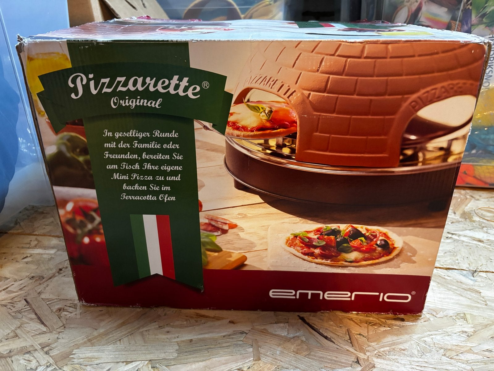 Emerio Pizzarette Original - Pizza Oven, Ophalen, Minder dan 45 cm, Overige merken, Pizzaoven