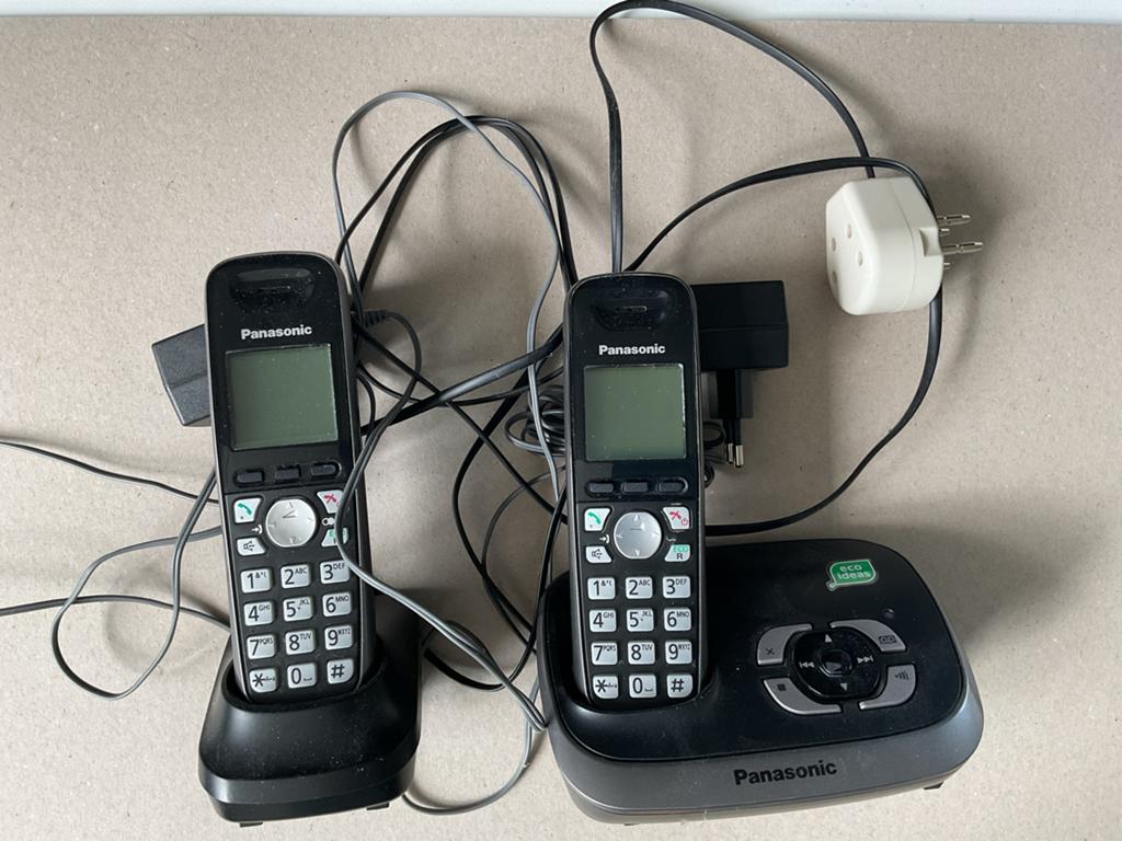 Panasonic KX-TG6521NL Duo Huistelefoon Set, Telecommunicatie, Ophalen, Gebruikt, 2 handsets, Stralingsarm