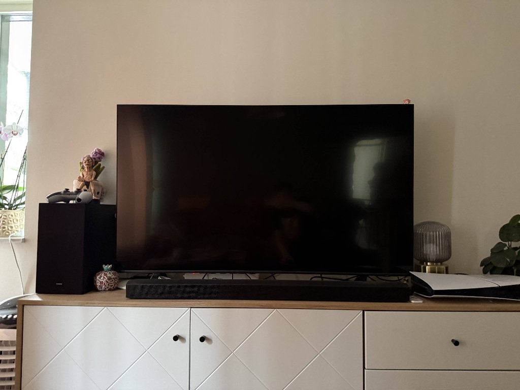 Samsung QLED Q60B 55 inch – 4K UHD Smart TV, Ophalen, Gebruikt, 50 Hz, OLED