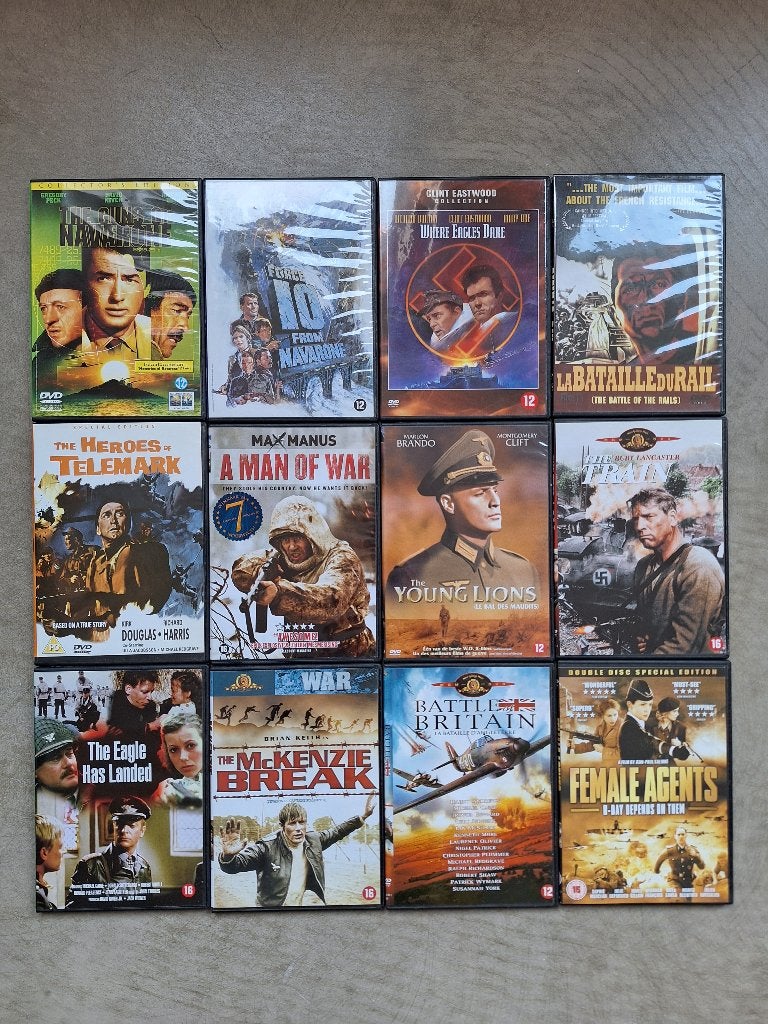 Dvd collectie WO1 + WO2, Nederlands, Inclusief DVD, Vanaf 16 jaar, Nederlands