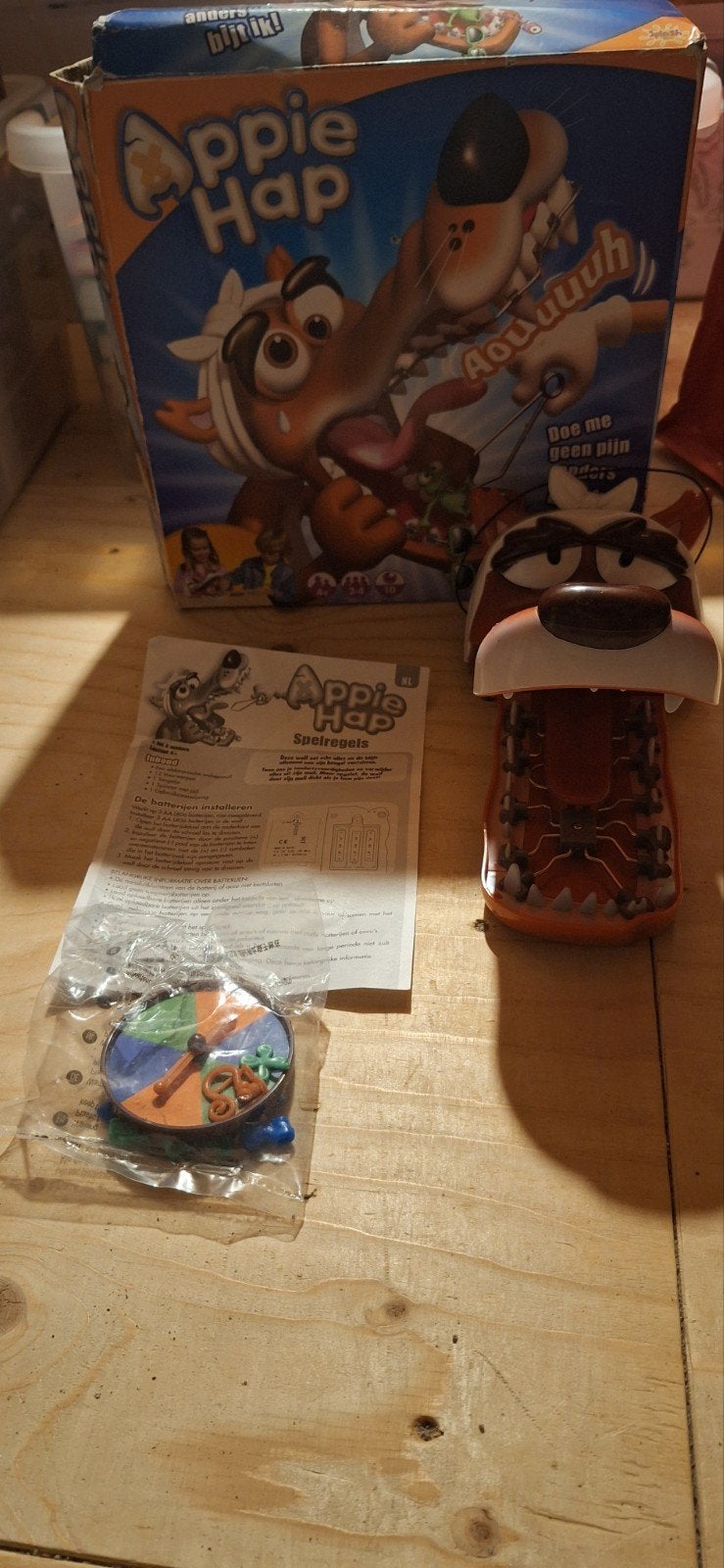 Appie Hap spel - Leuk en spannend voor kinderen!, Drie of vier spelers, Ophalen of Verzenden, Zo goed als nieuw, Jumbo