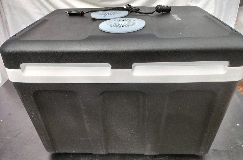 Auronic Elektrische Koelbox Coolbox 40L 12V en 240V Zwart, Ophalen, Nieuw, Koelbox, Elektrisch