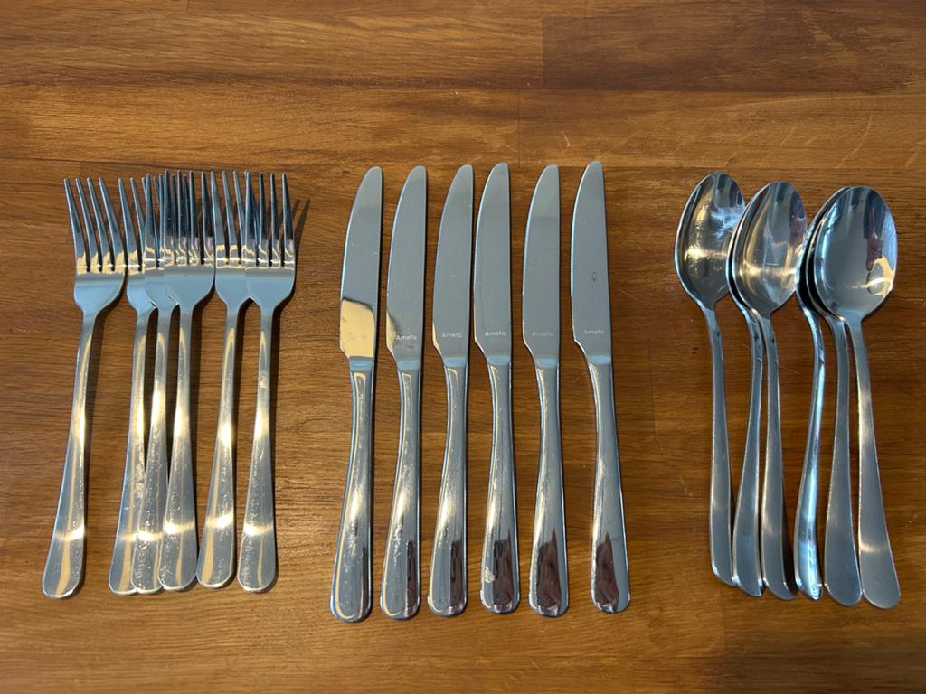 Amefa Bestekset - Zo goed als nieuw, Huis en Inrichting, Keuken | Bestek, Ophalen, Zo goed als nieuw, Rvs of Chroom