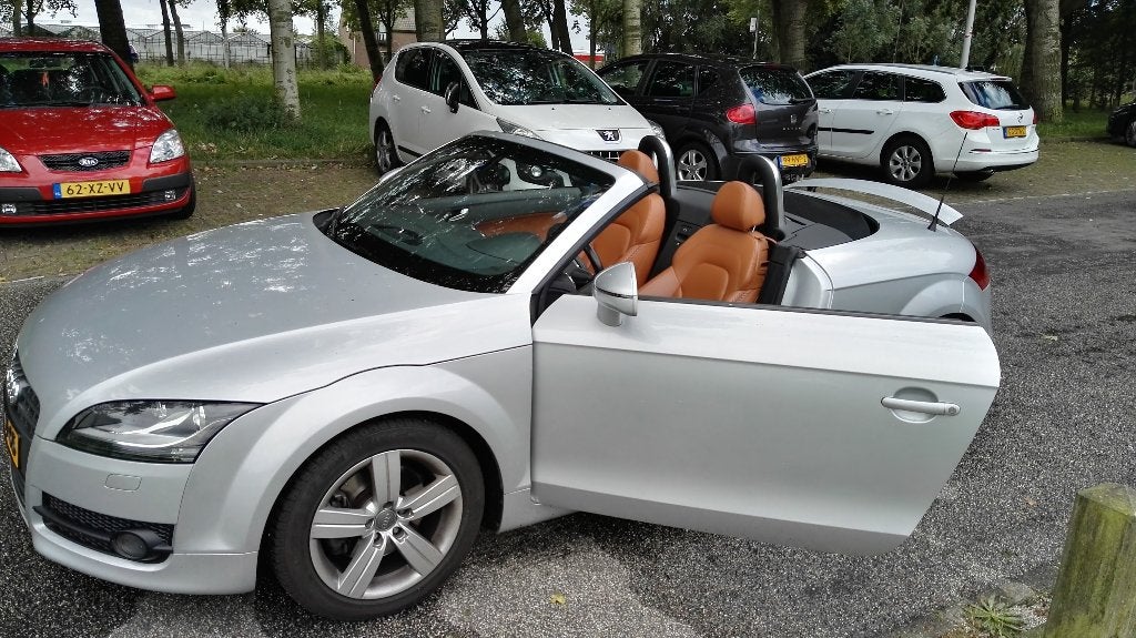 Audi TT 2.0 Tfsi Roadster 147KW 2007 Grijs, TT, 4 cilinders, Leder, Bruin
