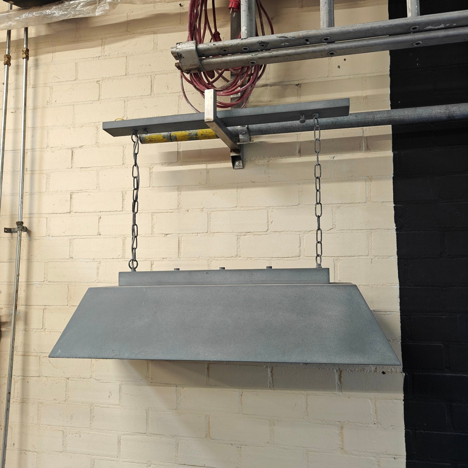 Betonlook hanglamp, Ophalen, Zo goed als nieuw, Overige typen