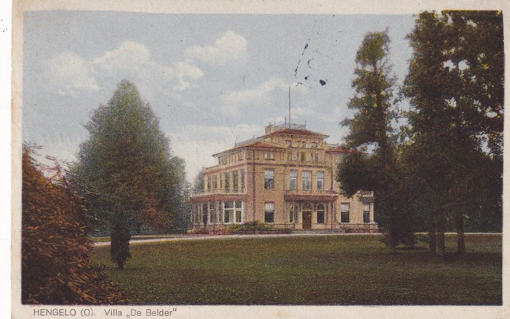 Hengelo, Villa, 1928., Verzenden, 1920 tot 1940, Gelopen, Overijssel