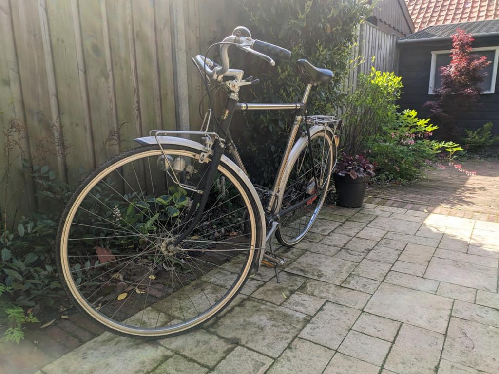 Bridgestone Submariner zo goed als originele staat, Ophalen, Jaren '60 of nieuwer, Bridgestone, Velgrem