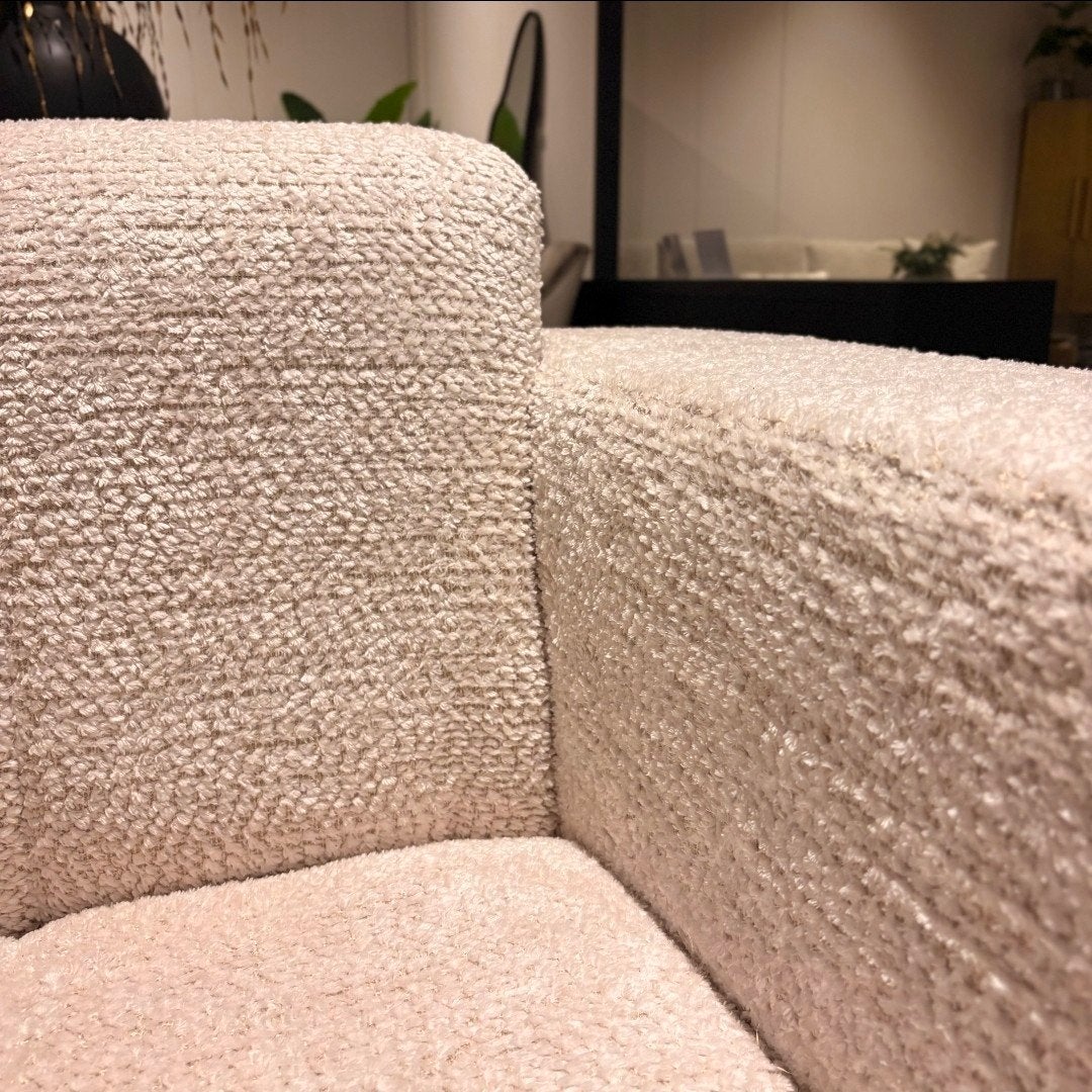 UrbanSofa 3 zits bank Pascal, Ophalen, Nieuw, 75 tot 100 cm, Stof