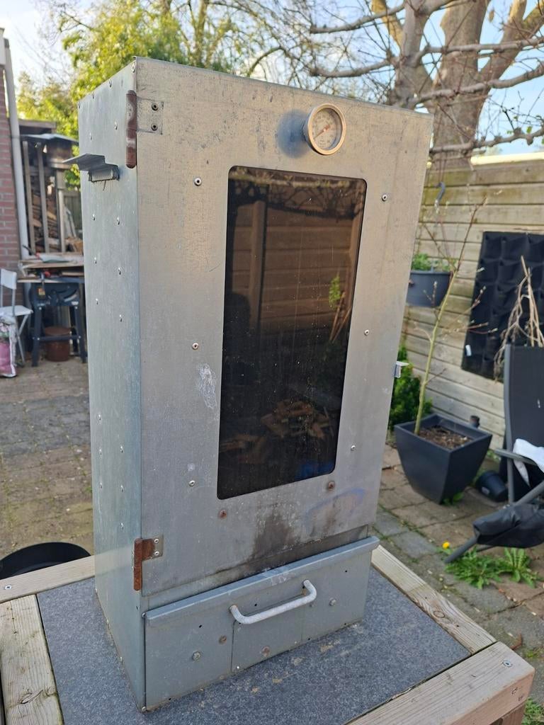 Rookoven gegalvaniseerd staal., Ophalen, Gebruikt
