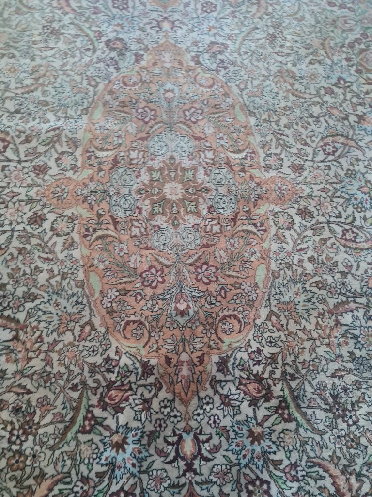 Zeer oud hand geknoopt wollen vloerkleed, Ophalen, Heikant 21 Kaatsheuvel, Belle Vieille Brocante, 200 cm of meer