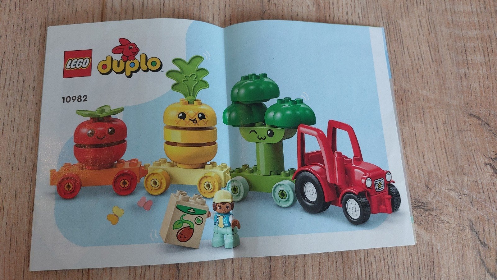 Duplo fruit en groente trein, Ophalen of Verzenden, Zo goed als nieuw, Complete set, Duplo