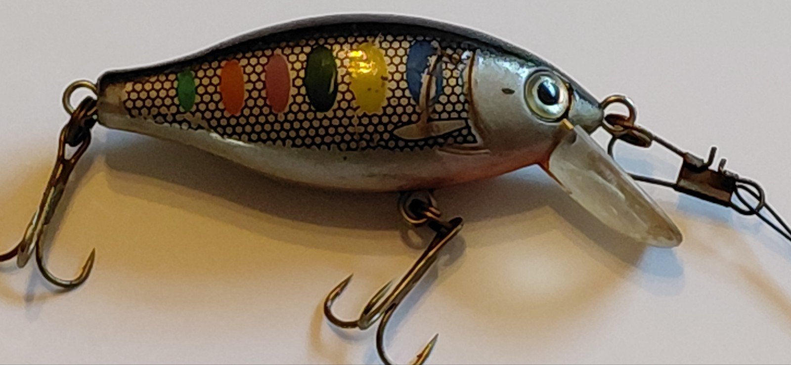Viskunstaas - Plug - Vintage, karper, snoek, forel, zeebaars, Watersport en Boten, Ophalen of Verzenden, Gebruikt, Kunstaas