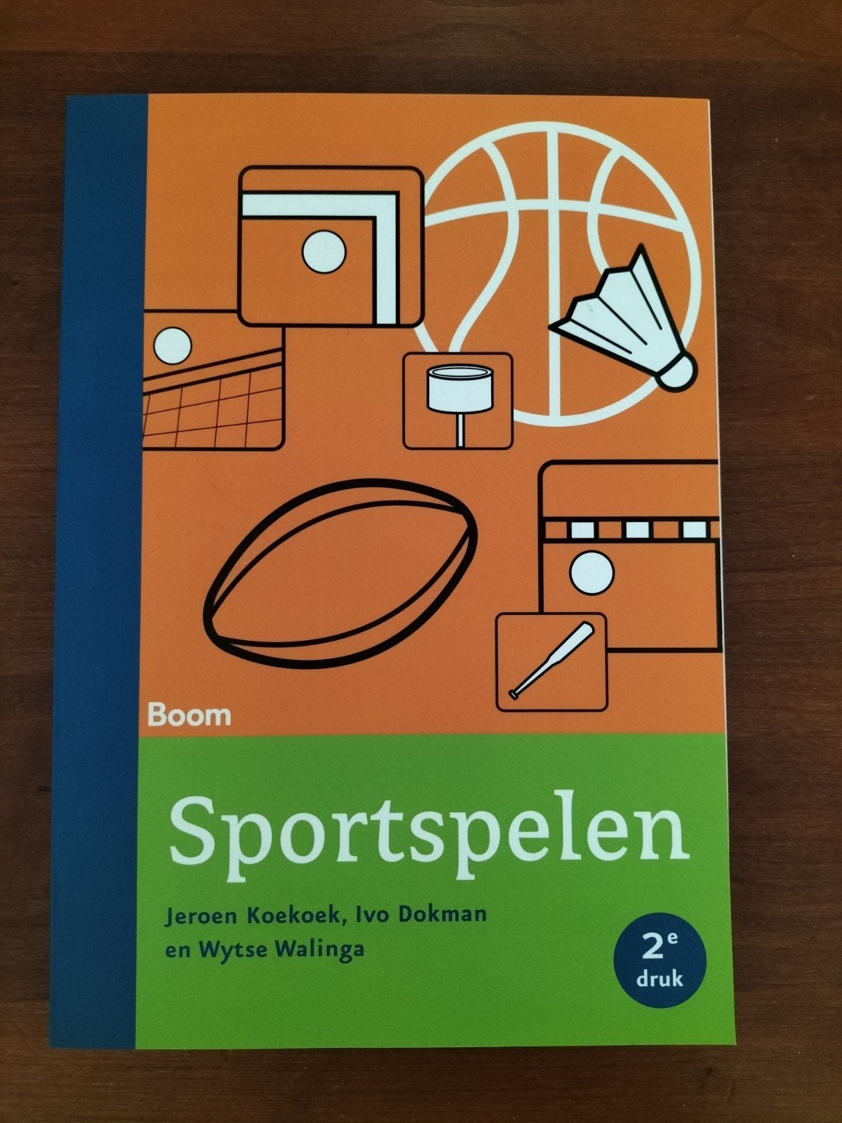 Studieboek ALO - Sportspelen 2e druk  -- NIEUW!, Overige vakken, Ophalen of Verzenden, Zo goed als nieuw, Jeroen Koekoek, Ivo Dokman, Wytse Walinga