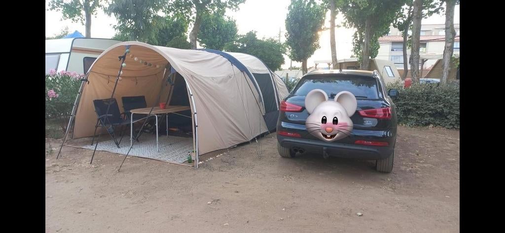 Mooie bijna nieuwe Bardani Airwave 300 Deluxe TC tent, Caravans en Kamperen, Ophalen, Zo goed als nieuw, Tot en met 4