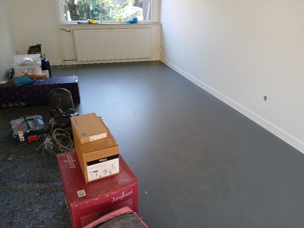 Marmoleum vloer panelen op kurk, Ophalen, 50 tot 150 cm, Nieuw, 10 m² of meer