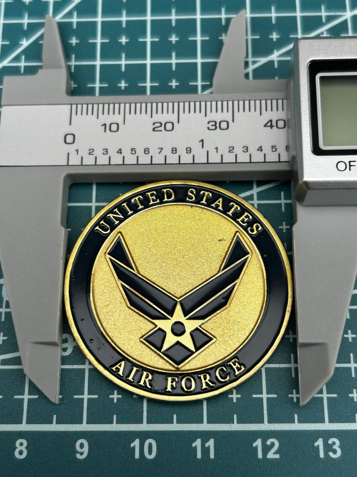 USAF Nellis AFB Thunderbirds Challenge Coin, Verzenden, Luchtmacht, Amerika, Embleem of Badge
