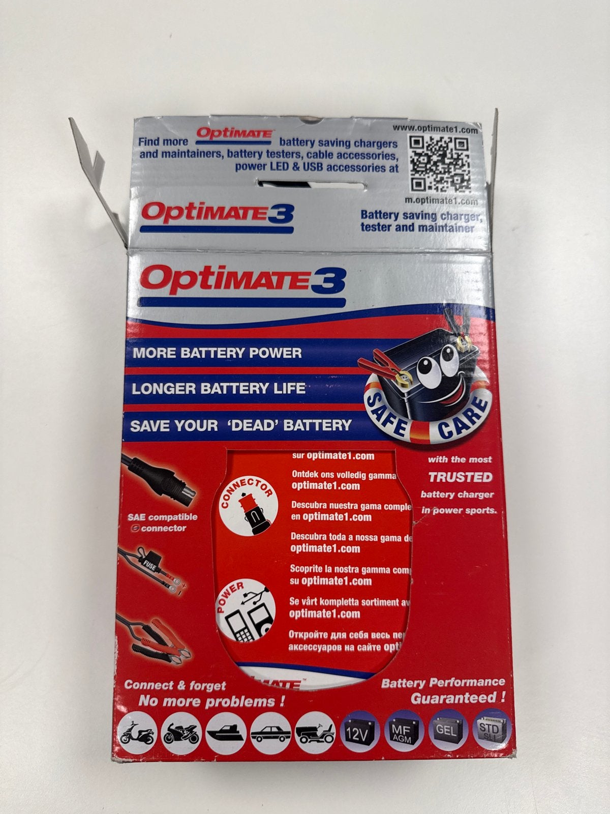 OptiMATE 3 Acculader, Tester en Onderhouder, Auto-onderdelen, Nieuw, Universele onderdelen