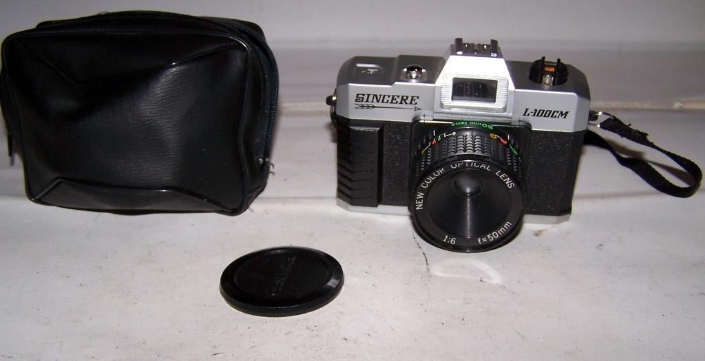Prachtige Sincere L100CM Lomography camera met tasje. Nwst., Audio, Tv en Foto, Fotocamera's Analoog, Ophalen of Verzenden, Nieuw