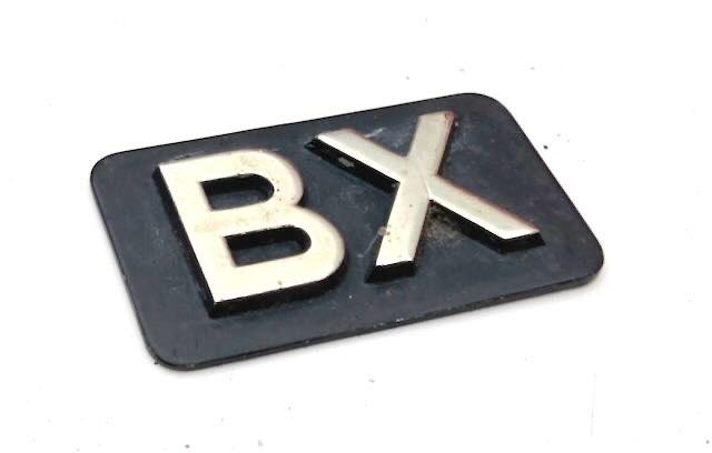 CITROEN BX- LOGO MERK EMBLEEM, Ophalen of Verzenden, Gebruikt, Auto's