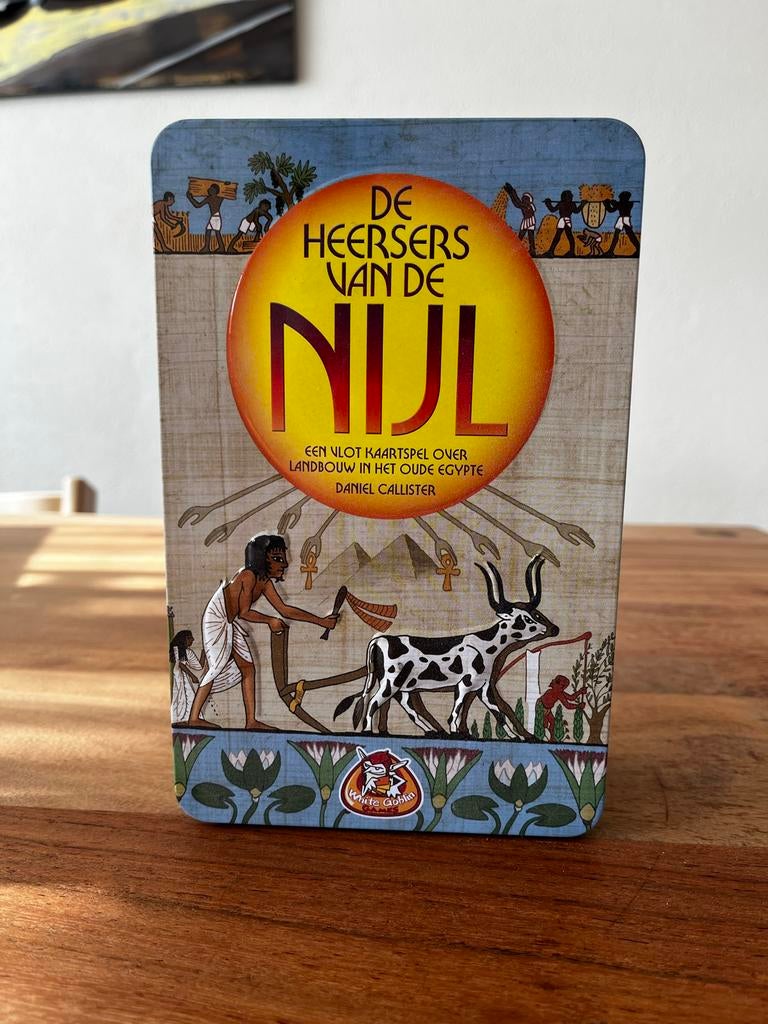 Heersers van de Nijl - Kaartspel, Drie of vier spelers, Ophalen of Verzenden, Zo goed als nieuw