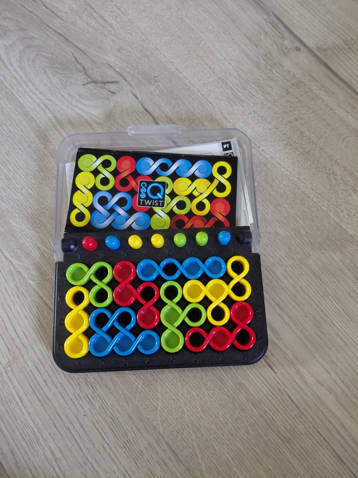 Twist spelletje, Ophalen