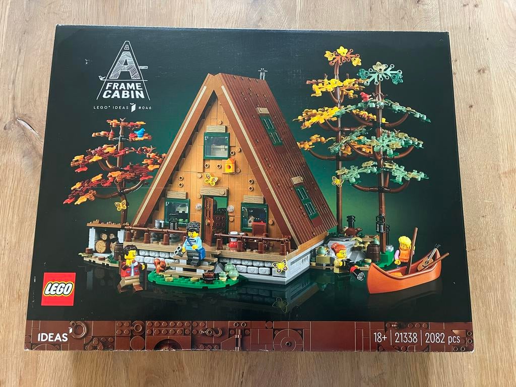 LEGO Ideas A-Frame Cabine (21338) - Nieuw in doos, Lego, Nieuw, Ophalen of Verzenden, Ideas