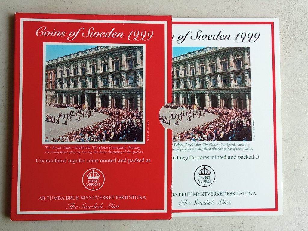 Zweden jaarset 1999., Ophalen of Verzenden, Overige landen, Setje