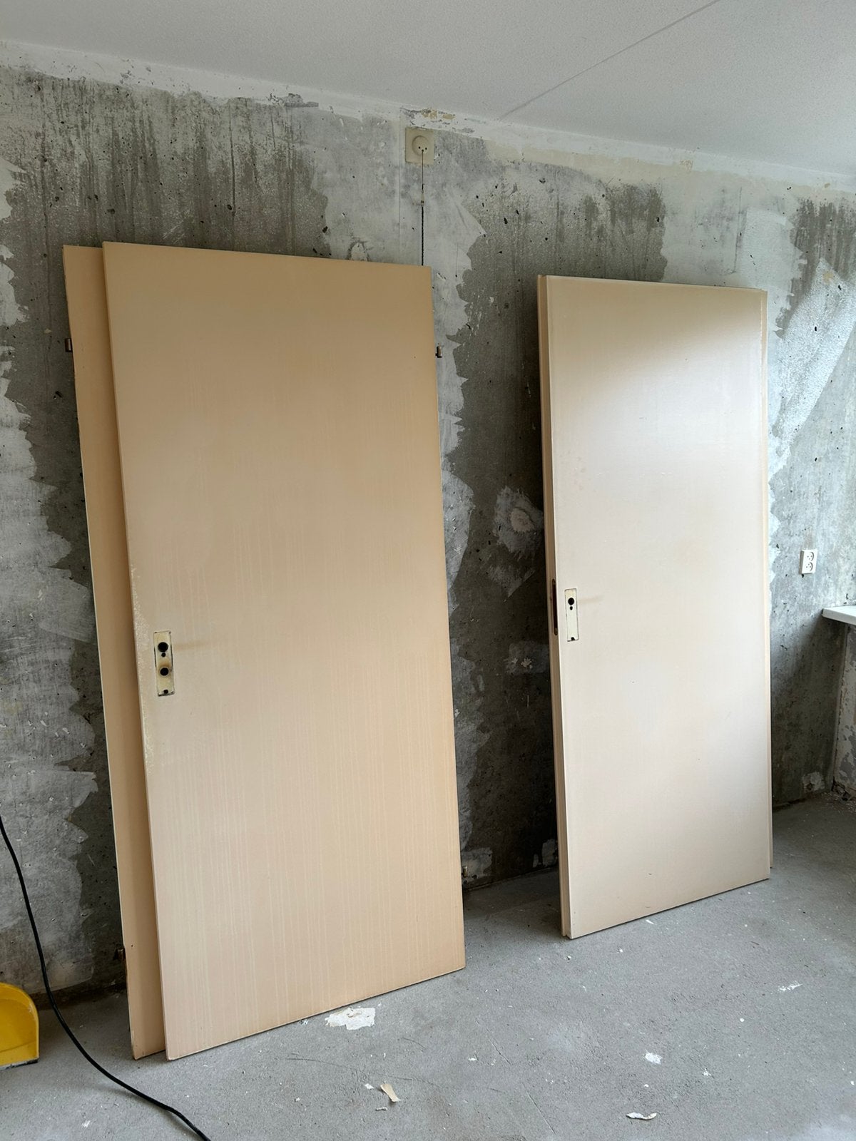 Opdekdeuren 201,5 x 83, Ophalen, 80 tot 100 cm, Binnendeur, Zo goed als nieuw