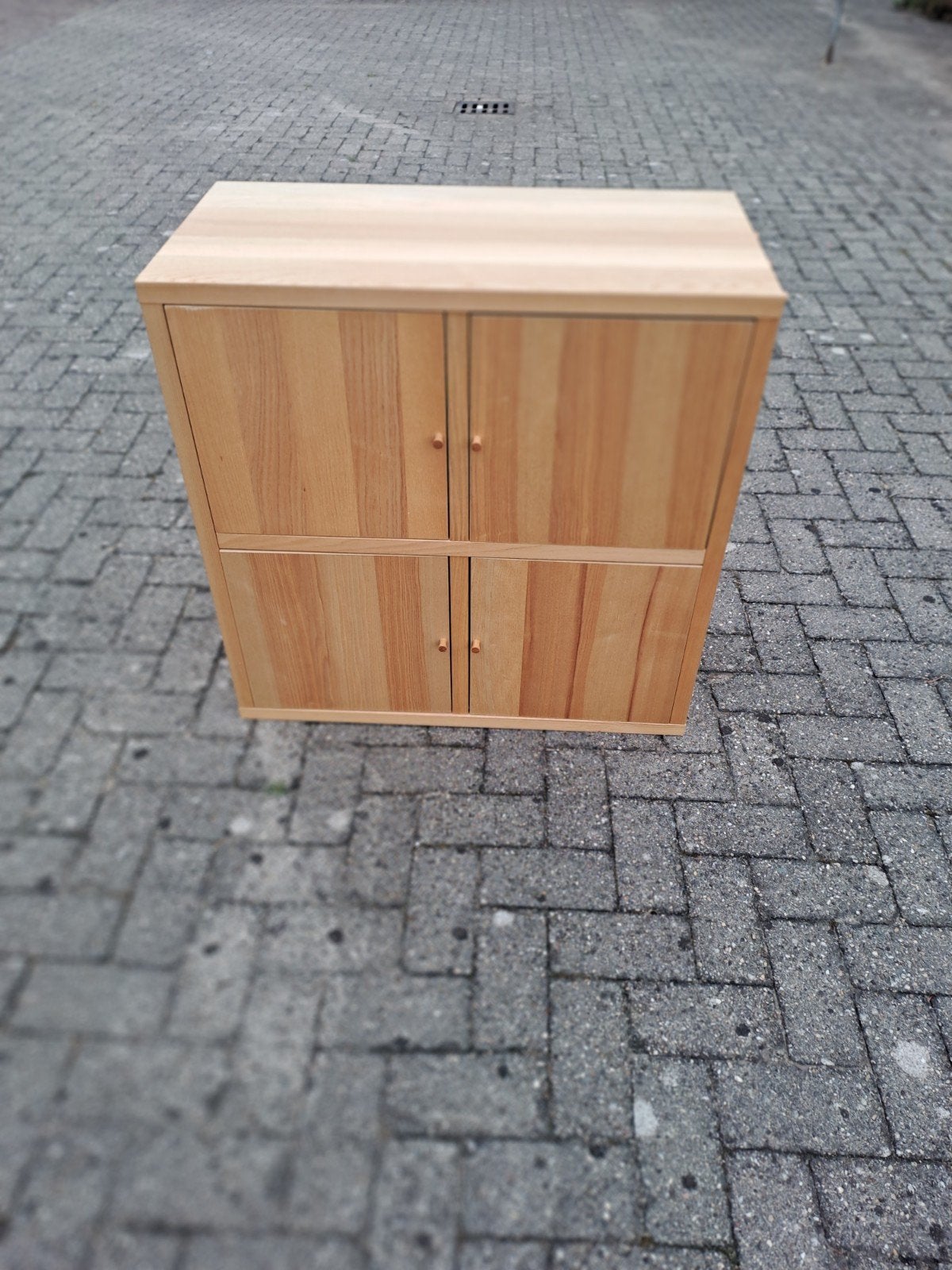 IKEA TRÄBY Houten Kastje 80x80x40cm, Ophalen of Verzenden