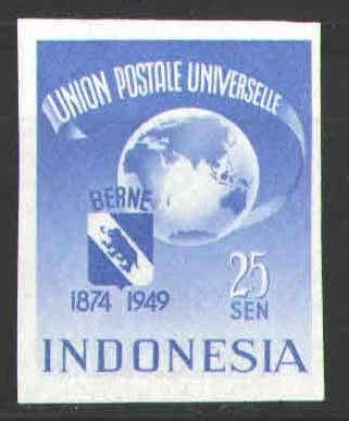 Indonesie Zonnebloem nr 14A postfris 1949, Ophalen of Verzenden, Postfris, Zuidoost-Azië