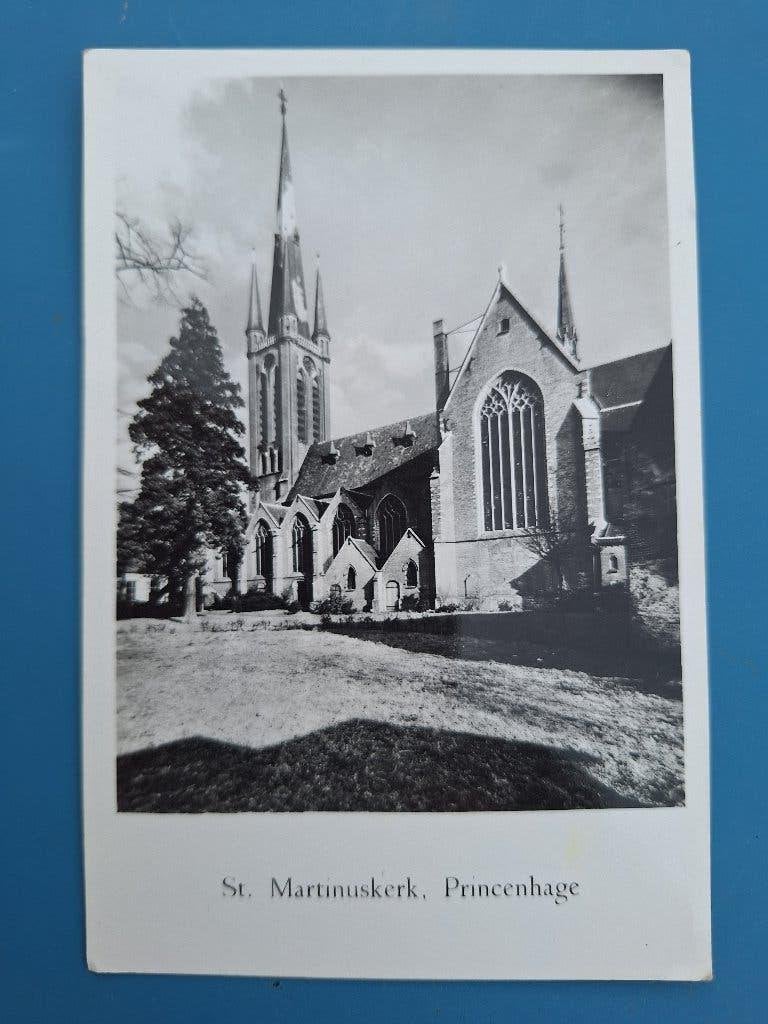 ak Breda Princenhage Sint Martinuskerk, Ophalen of Verzenden, 1960 tot 1980, Ongelopen, Noord-Brabant