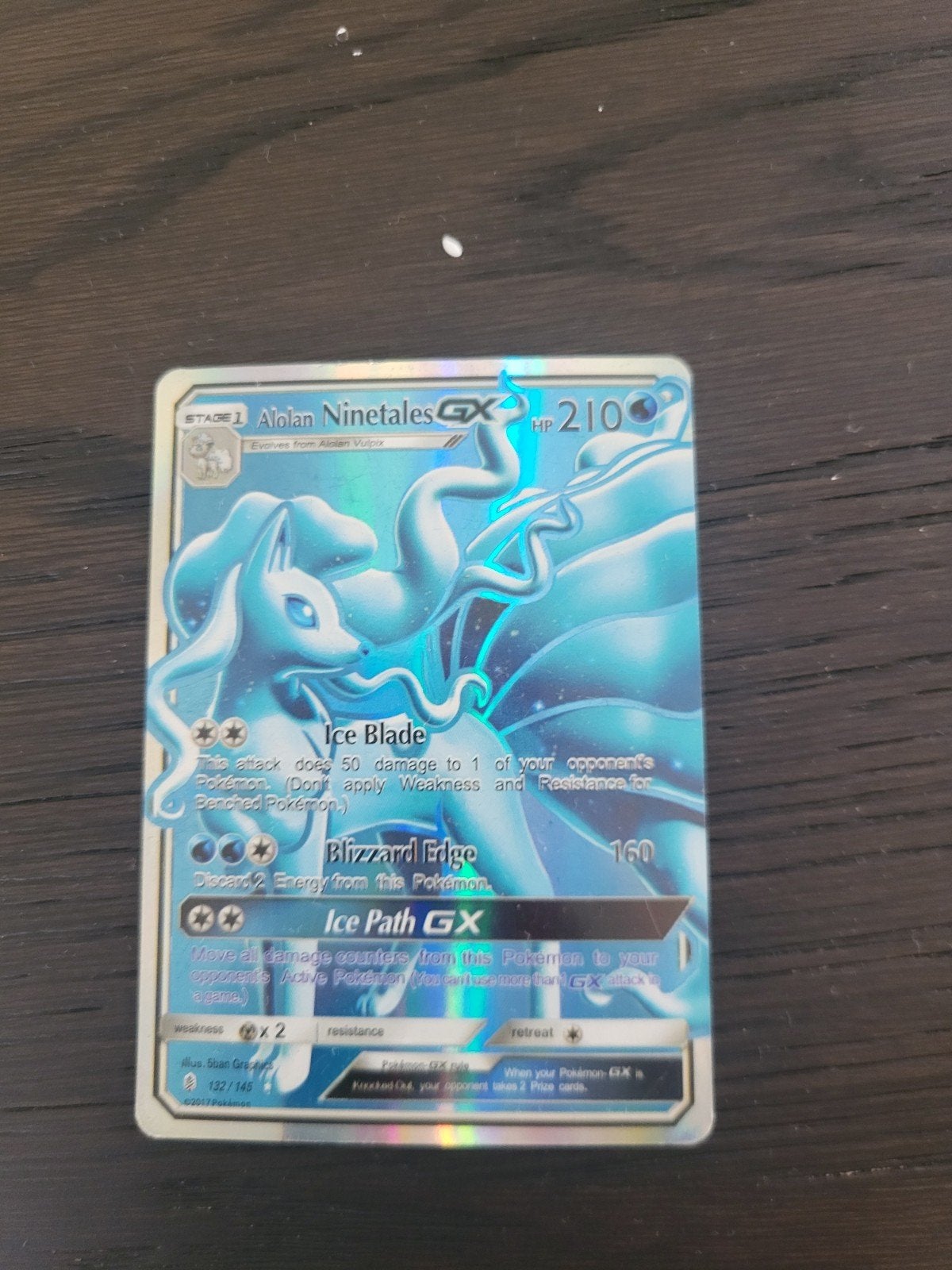 EX ninetales goed gehouden, Hobby en Vrije tijd, Verzamelkaartspellen | Pokémon, Ophalen of Verzenden, Zo goed als nieuw