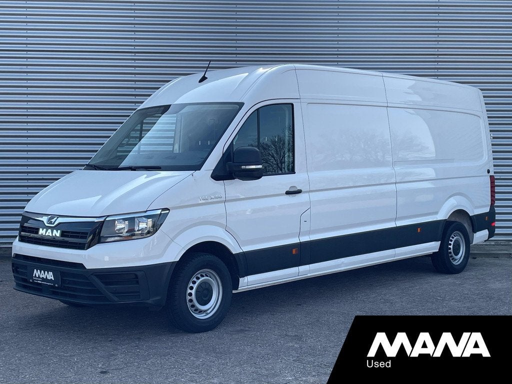 MAN TGE 2.0TDI 3.180 177PK L4H3 Cruise Automaat Camera Airco, Auto's, Bestelauto's, Gebruikt, Wit, Bedrijf, 2301 kg