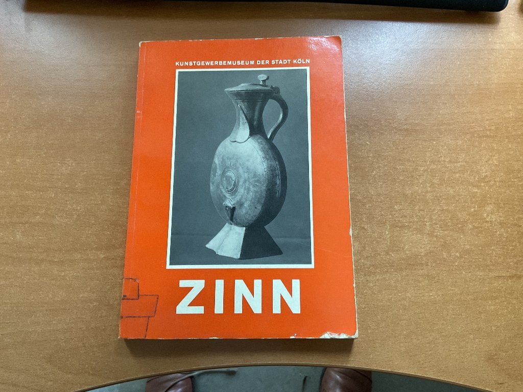 Zinn Kunstgewerbemuseum der Stadt Koln, Antiek en Kunst, Ophalen of Verzenden, Onbekend