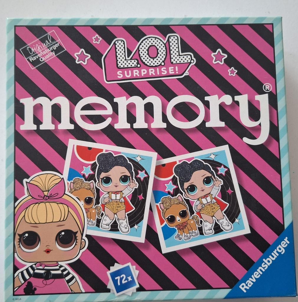 LOL Surprise! Memory Spel, Ophalen of Verzenden, Gebruikt, Ravensburger